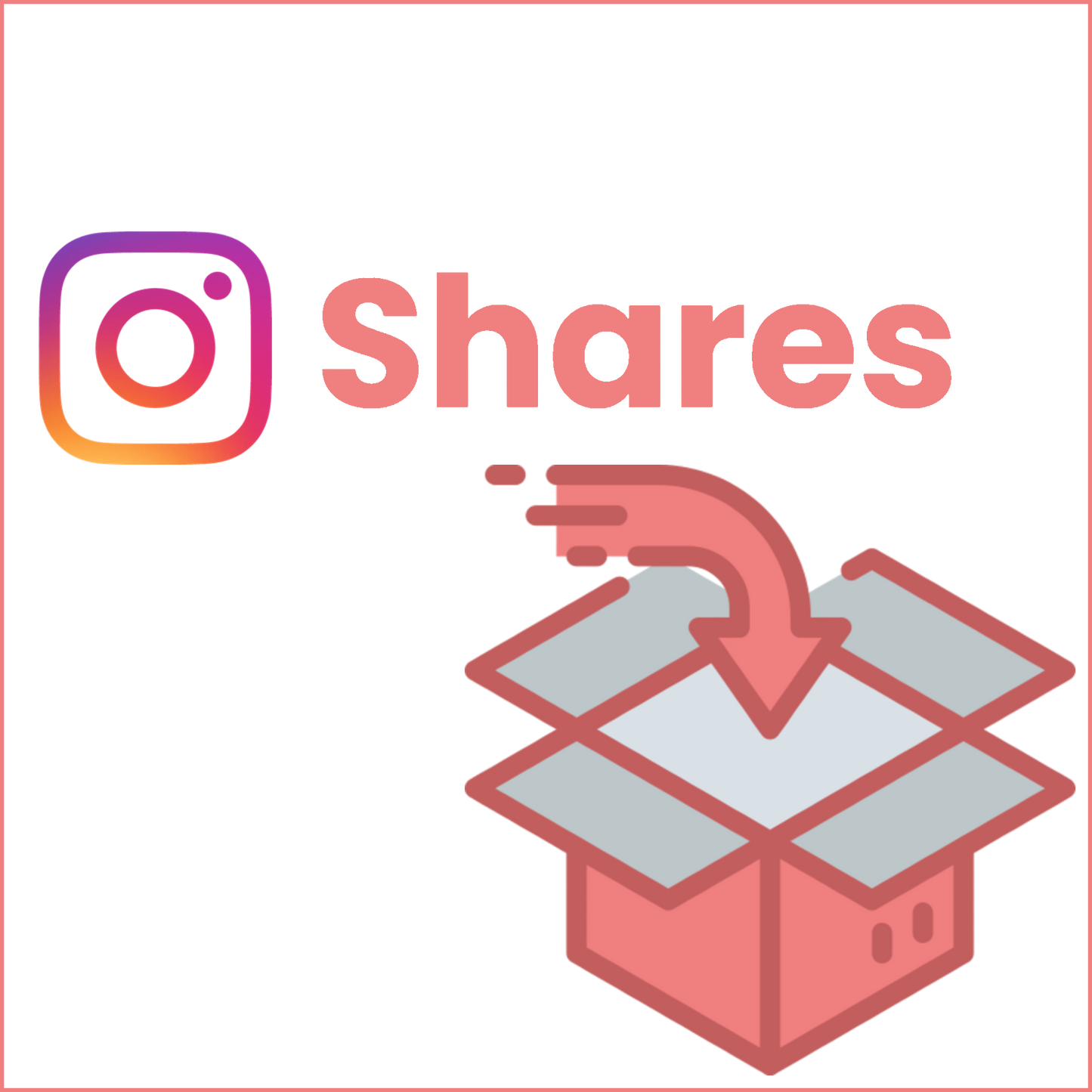 Instagram Shares i ett paket