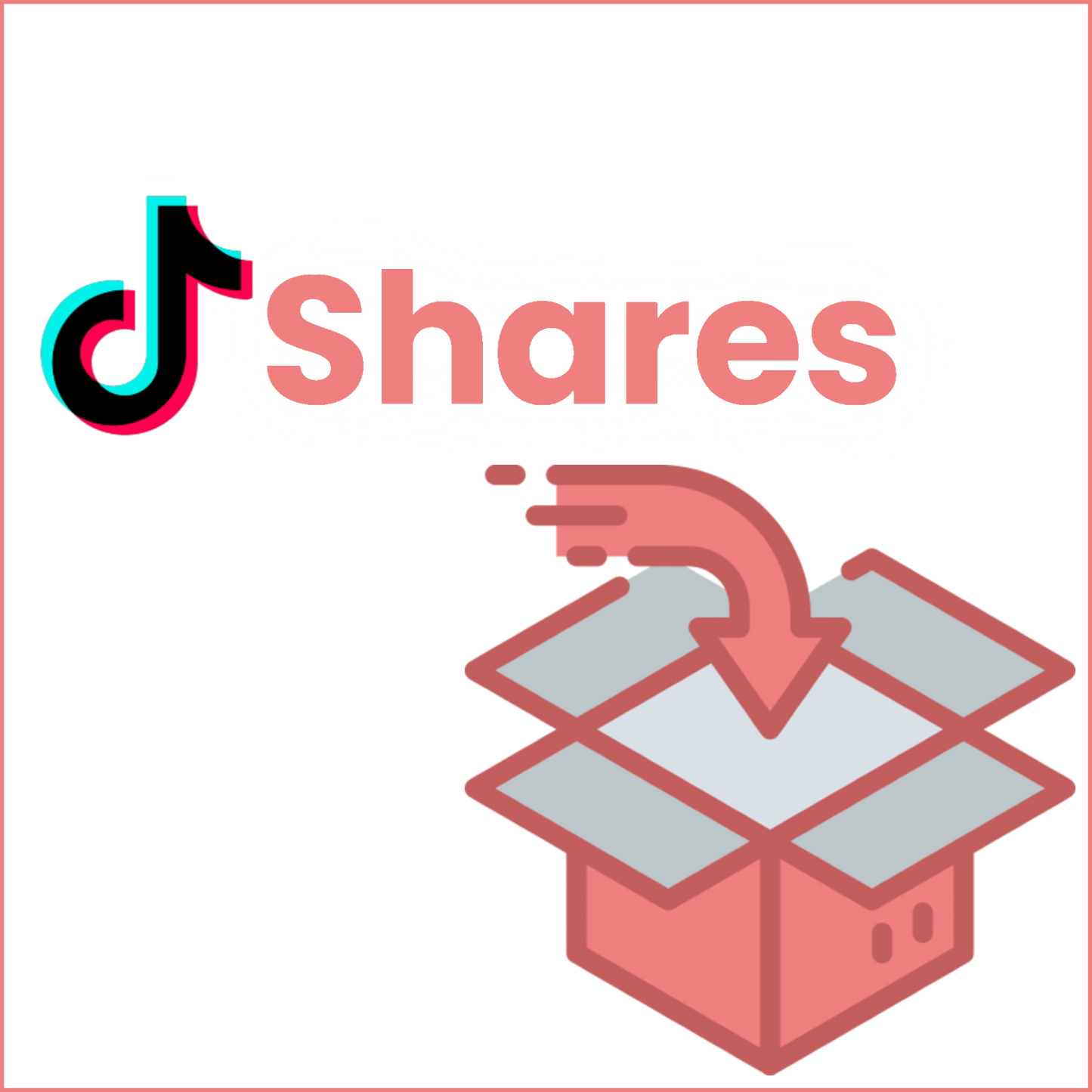 TikTok Shares i ett paket